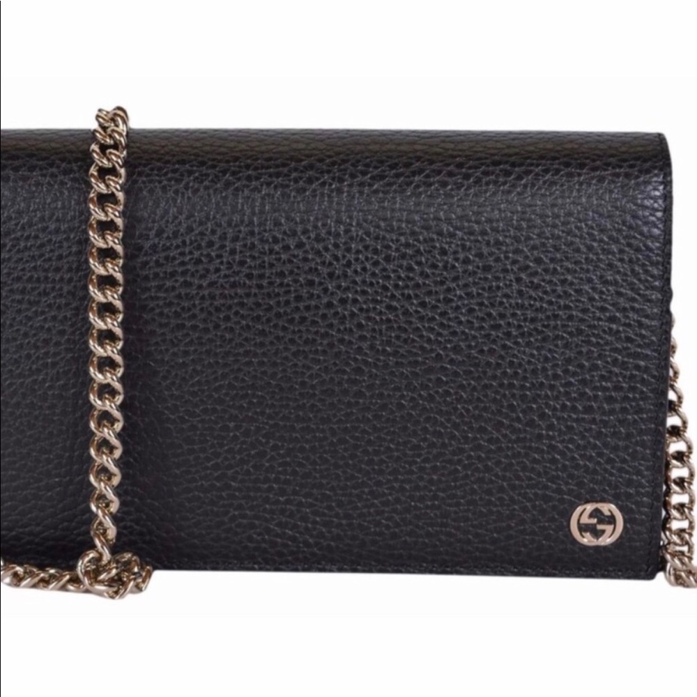 Gucci wallet bag on chain